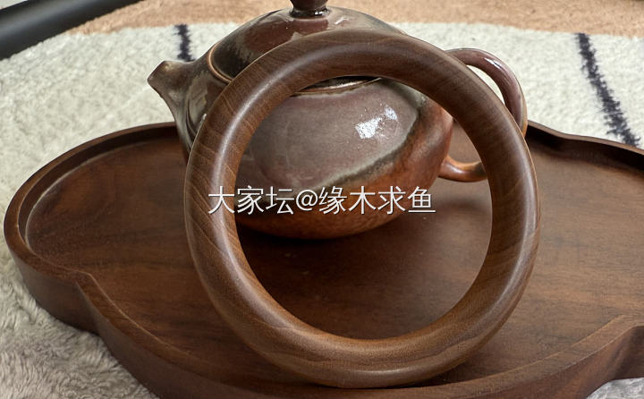 老山檀手镯_木