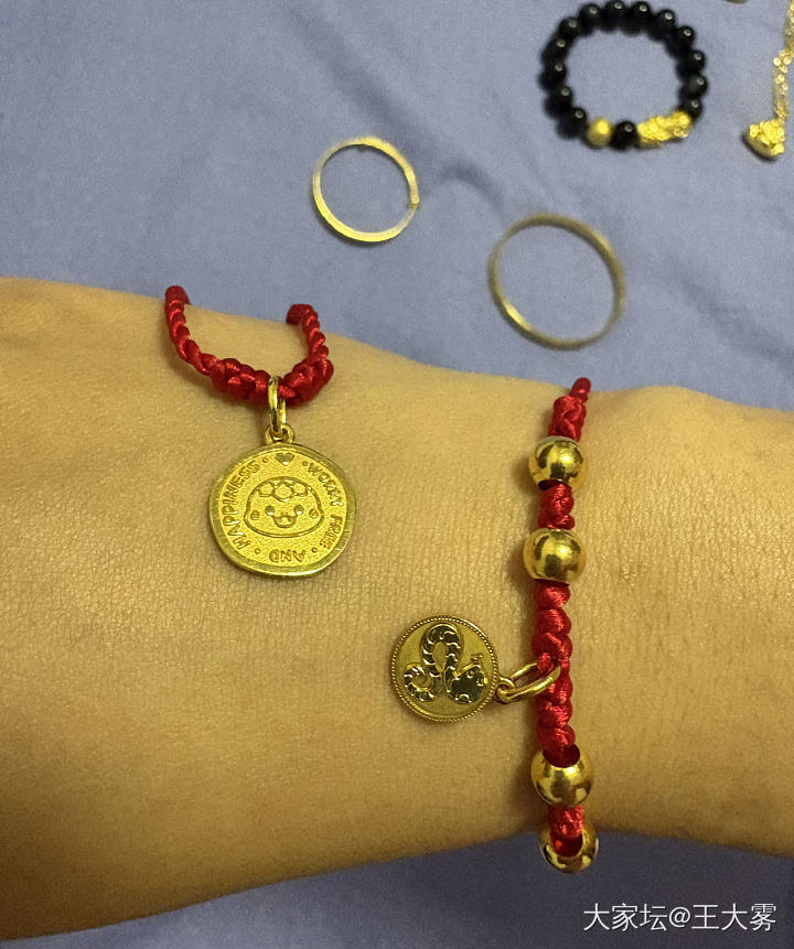 新年买点金，顺便感谢婆婆_金
