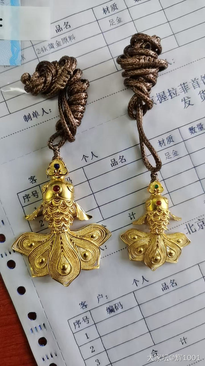 一条大尾巴鱼！_金