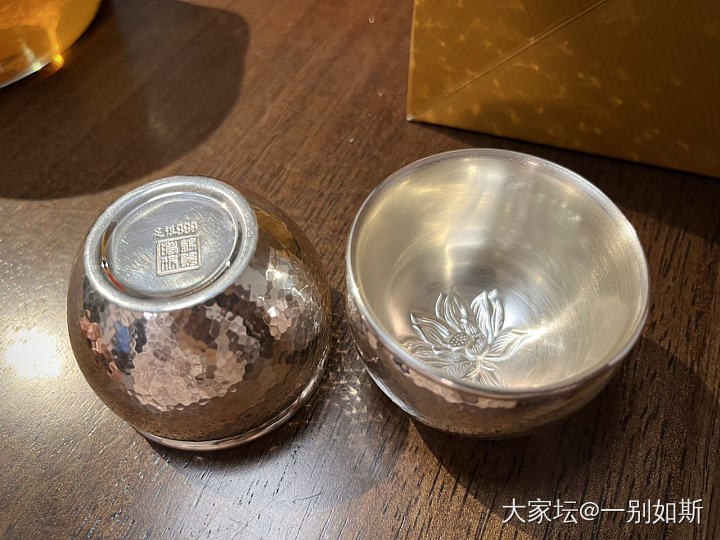 队友生日，送他一对我好喜欢的银杯_银