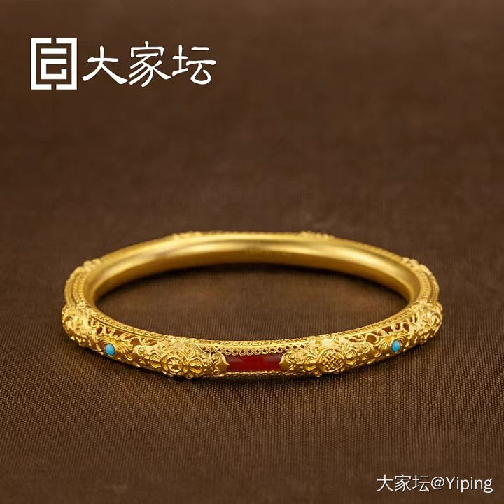 团了中宫镯，要不要买大一号_手镯金