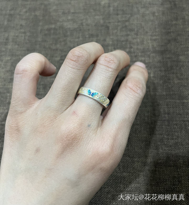 十二钗戒指之黛玉&晴雯_戒指银