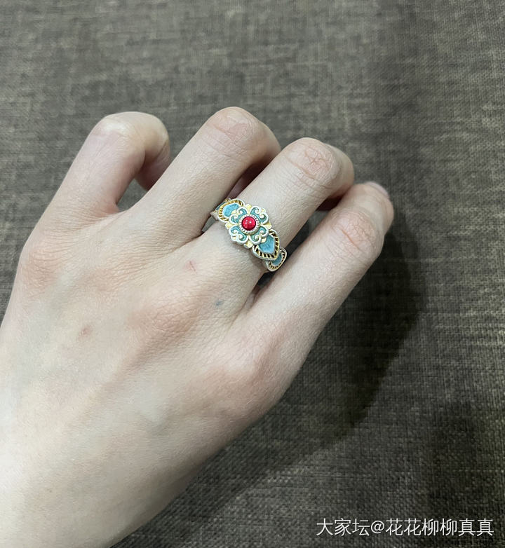 十二钗戒指之黛玉&晴雯_戒指银