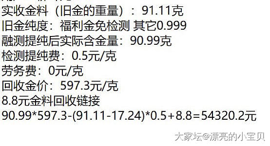 大家最近一次回收是什么价格？我是金价破630以后跌到597回收的，当时慌了！_金