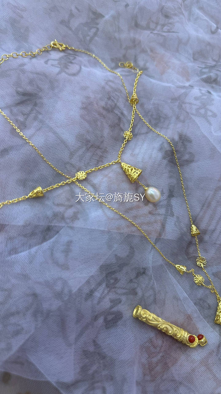 周大福锦绣中华系列项链手链_金