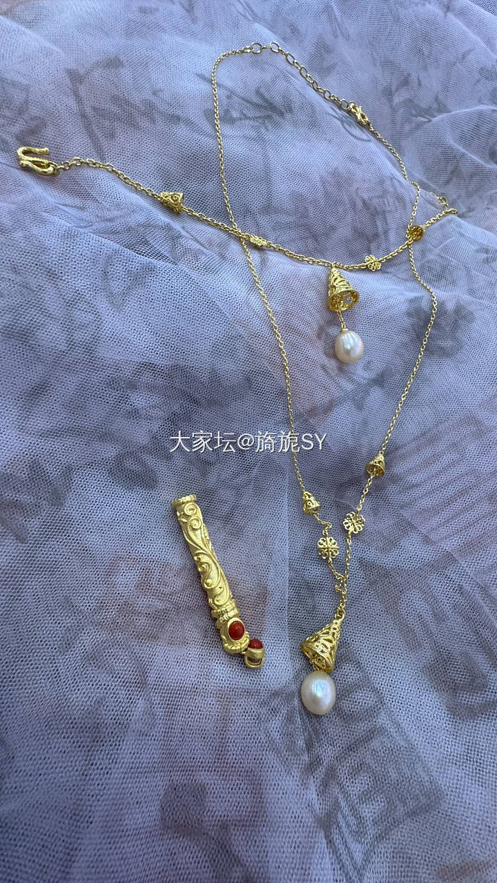 周大福锦绣中华系列项链手链_金