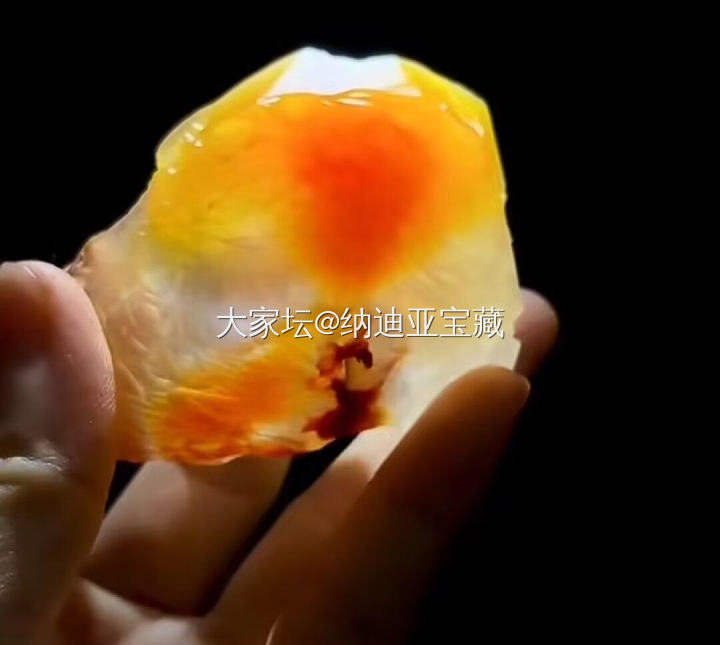 寿山石艺术品珍品：三彩大山晶_寿山石