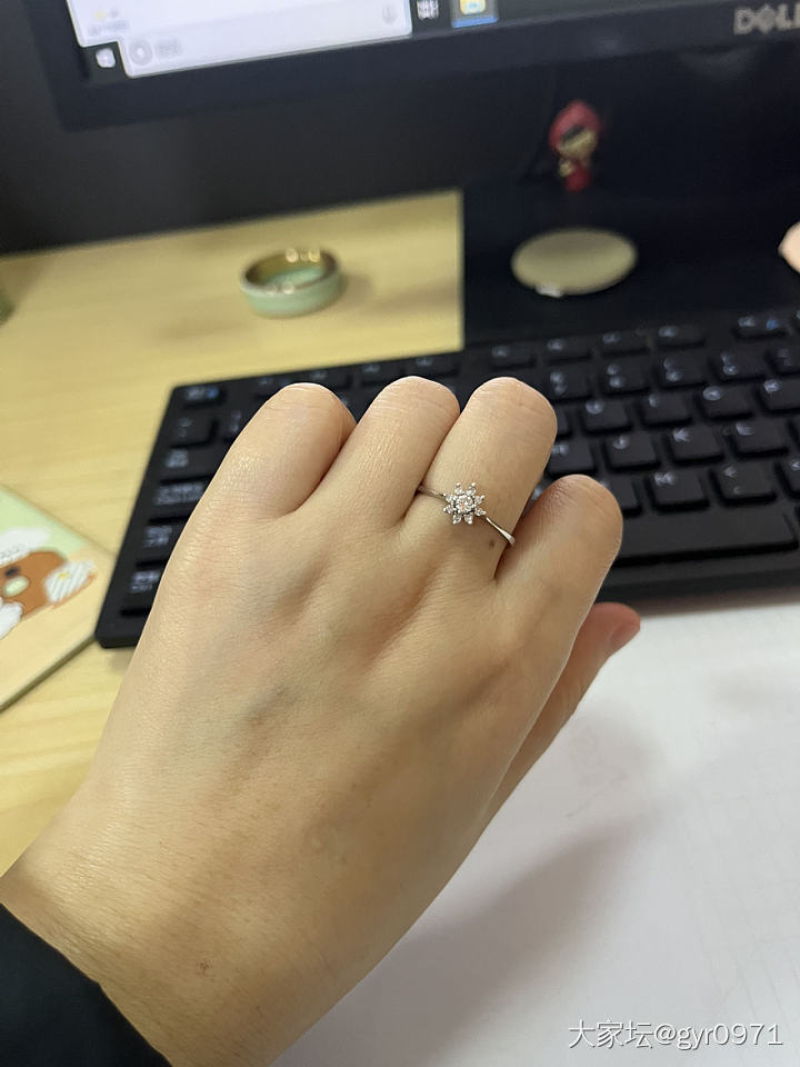 我的第一枚钻戒💍_戒指钻石