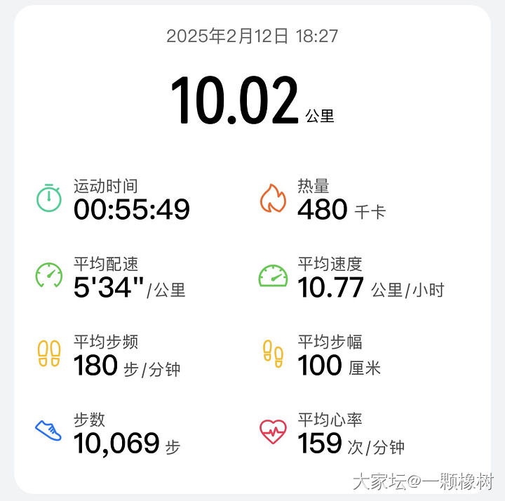 步频、步幅很稳定 跑开心了😃_闲聊丽人生活