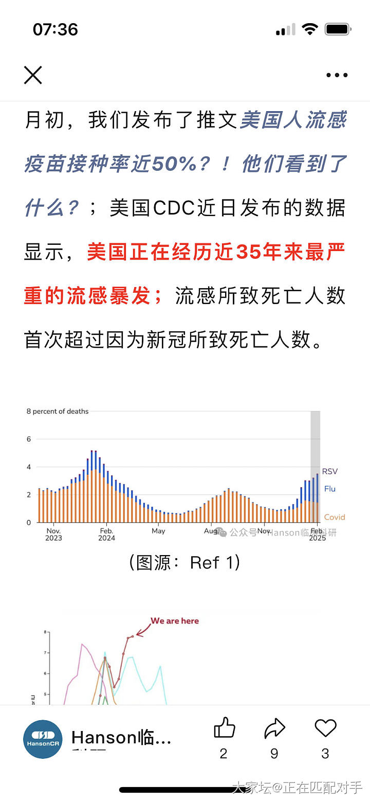 美国正在经历35年来最严重的流感；流感所致死亡人数超过新冠！_闲聊