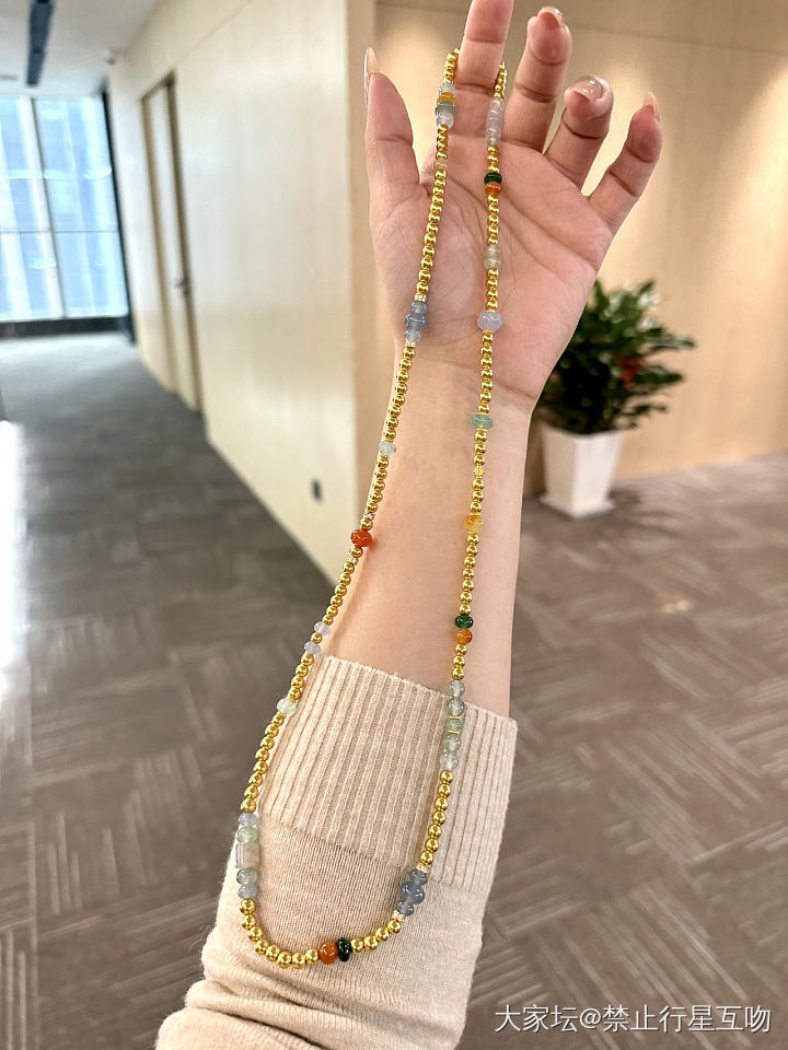 黄金和翡翠就是绝配！！_搭配翡翠金