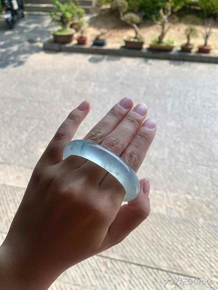 是不是可以毕业啦！_手镯翡翠