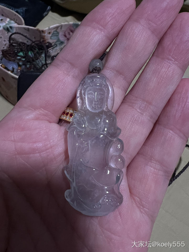玻璃种观音_翡翠