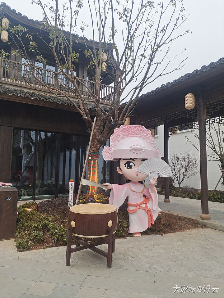 来到嵊州茶乡，买了梅干菜_旅游