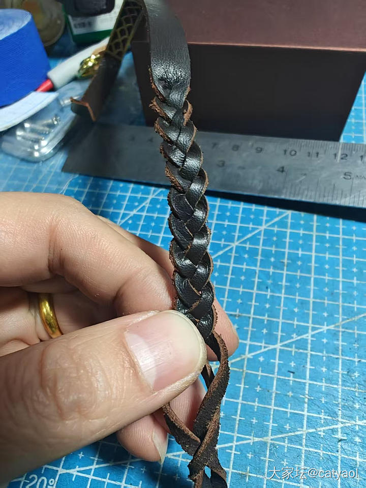 省了买皮绳的钱_首饰
