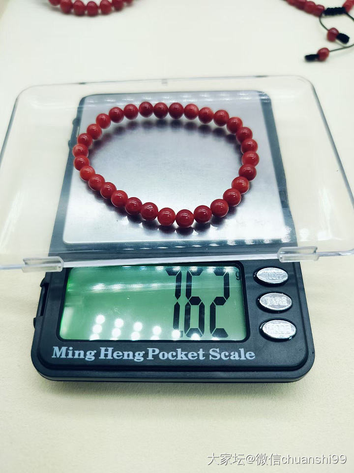 阿卡珊瑚圆珠 6mm_有机宝石