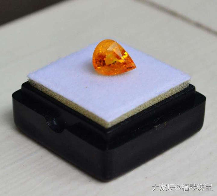 【现价再打8折特惠】斯里兰卡纯天然水滴型3.05克拉蓝宝石_蓝宝石