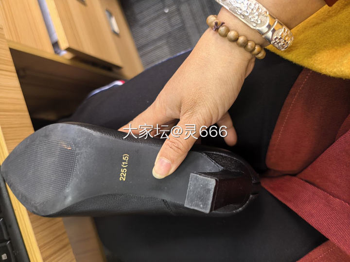 转9成新35码小牛皮靴子（适今34的脚，在办公室穿了1小时）_品味