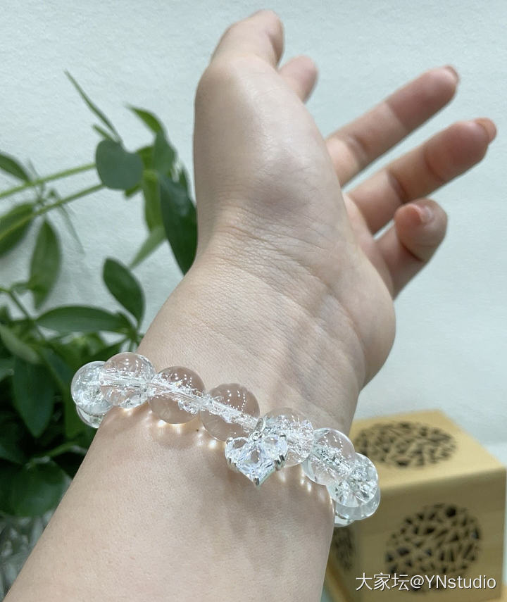 享受穿珠的过程，很治愈_水晶