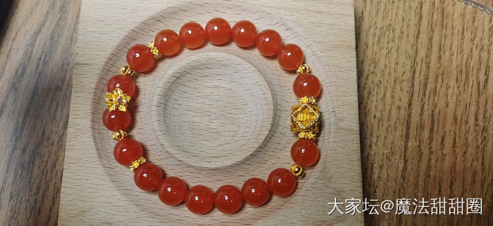 拼拼凑凑的一串_珠串南红
