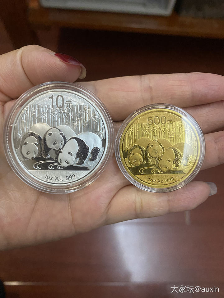 虽然收到就跌了10块_银金