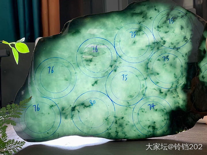 坛友快来掌个眼_半成品翡翠