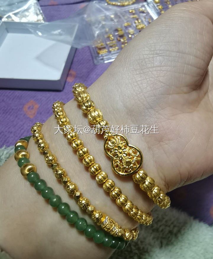 最近迷上串珠子，卡456810_串珠金