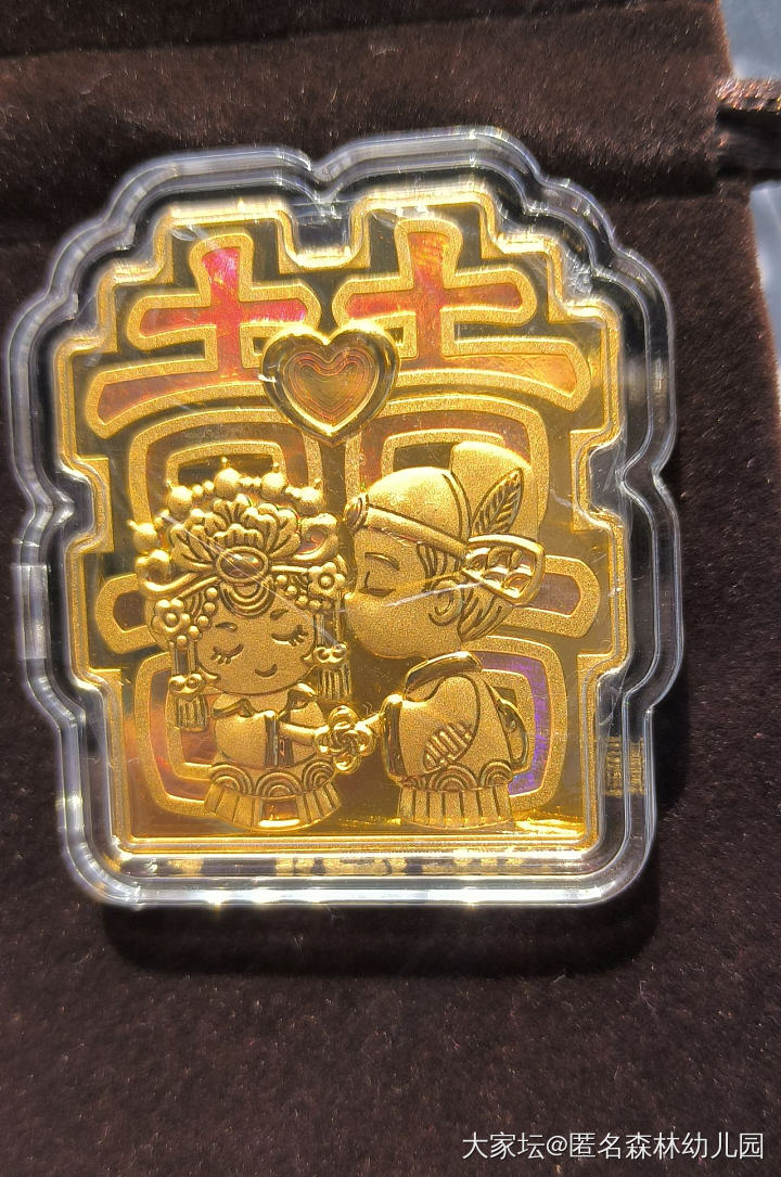 我的小金饼子到了_金