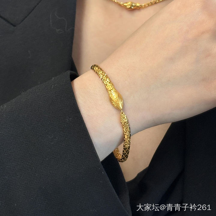 好心动啊！_手链金