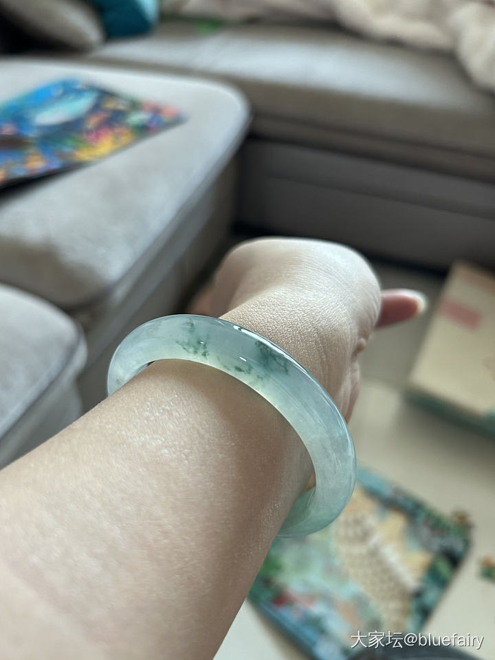 翡翠镯子随手一拍_手镯翡翠