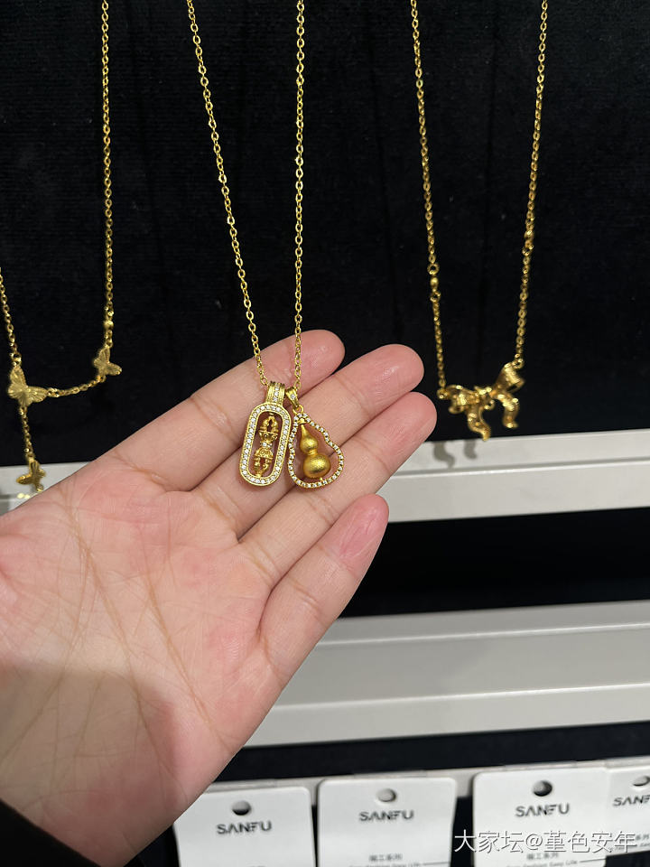 第一次看到那么多我买得起的金子_首饰