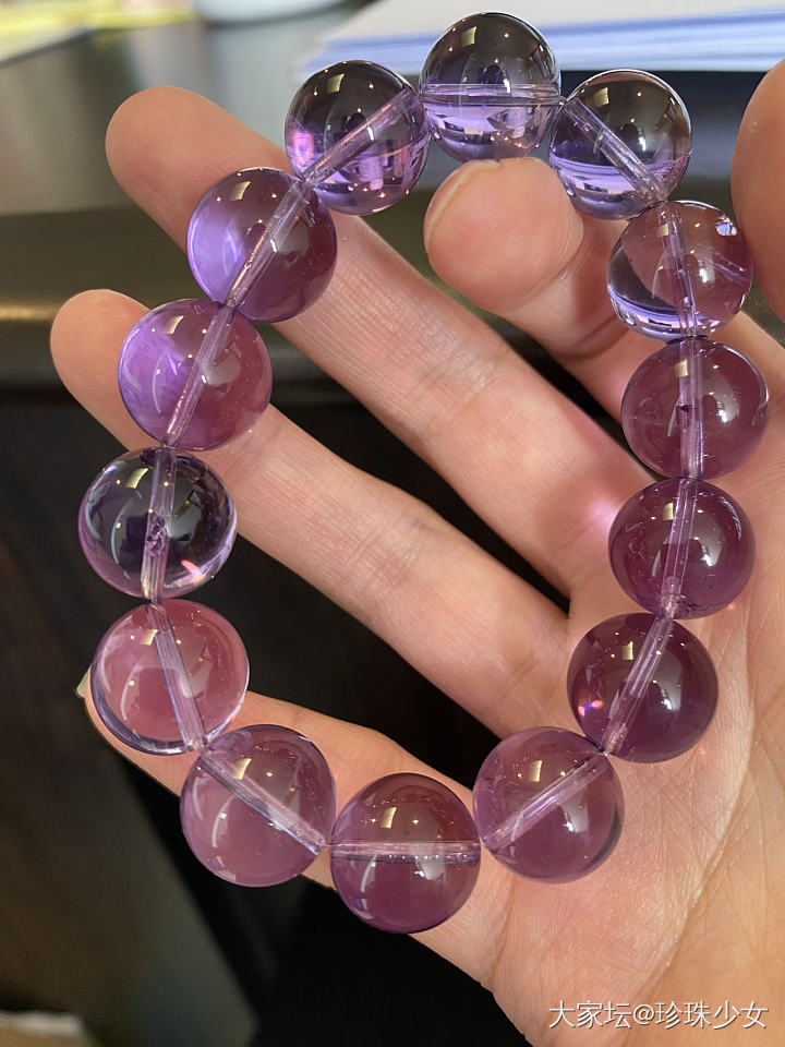 紫水晶_珠串紫水晶