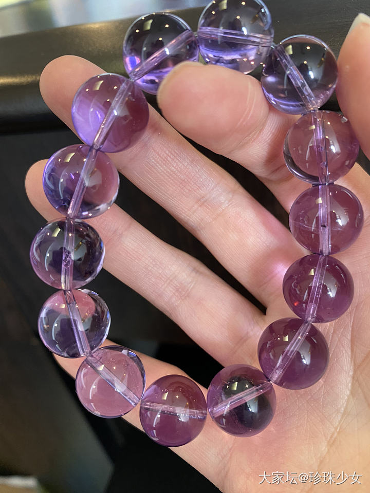 紫水晶_珠串紫水晶