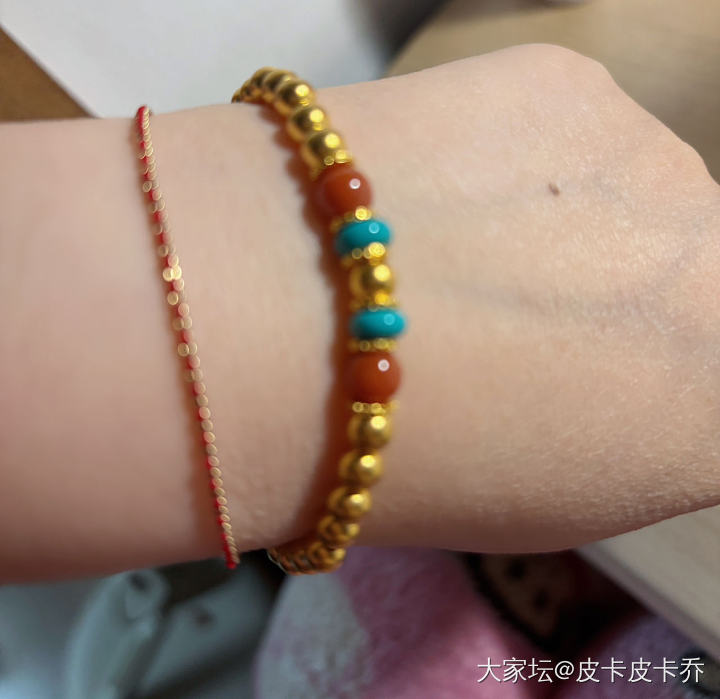 DIY个老铺同款珠串_手工diy金