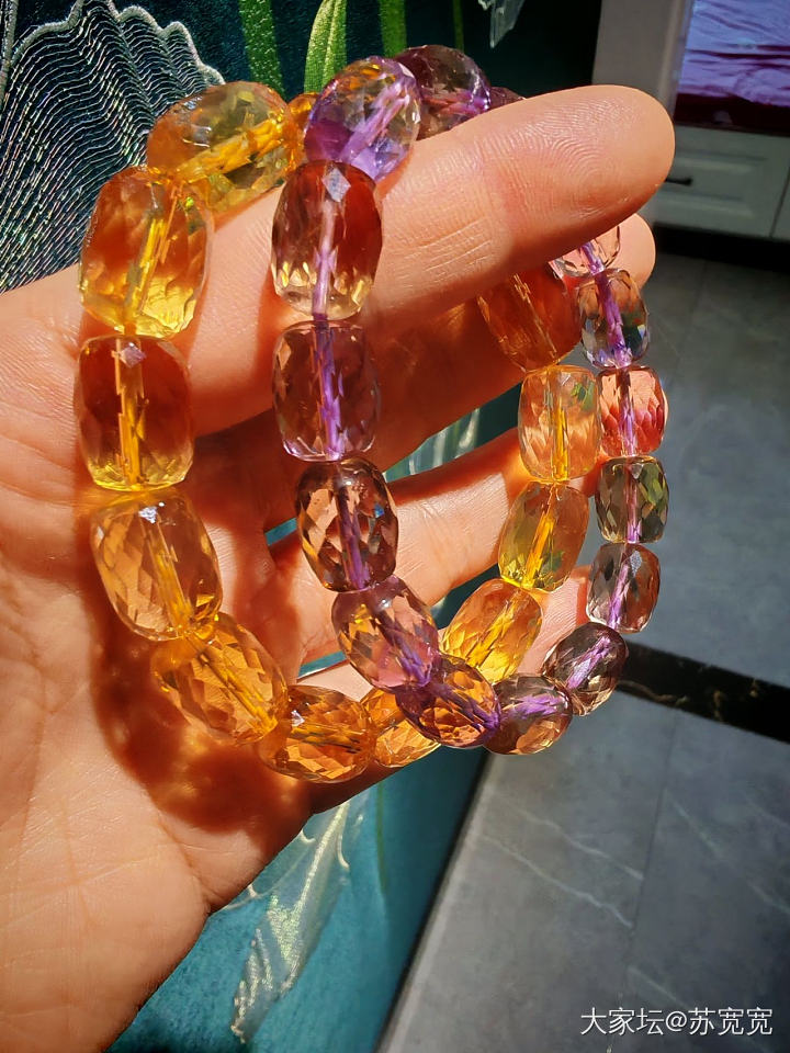 好吧，Ai说我也适合戴水晶_珠串水晶