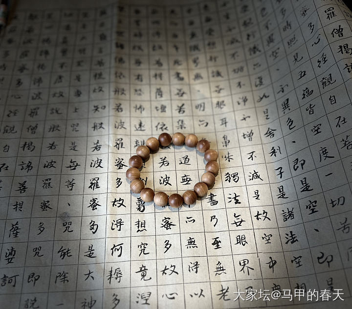 没有入黄金，秀一秀新入的老山檀_珠串老山檀