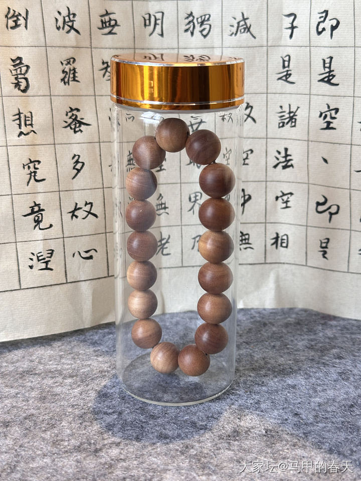 没有入黄金，秀一秀新入的老山檀_珠串老山檀