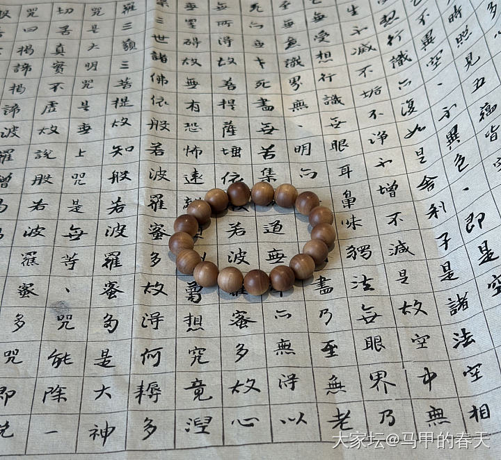 没有入黄金，秀一秀新入的老山檀_珠串老山檀