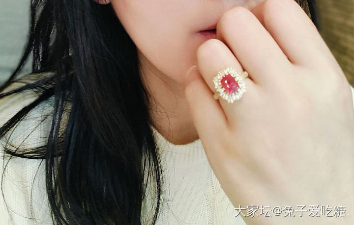彩宝上身返图合集_刻面宝石首饰彩色宝石名贵宝石