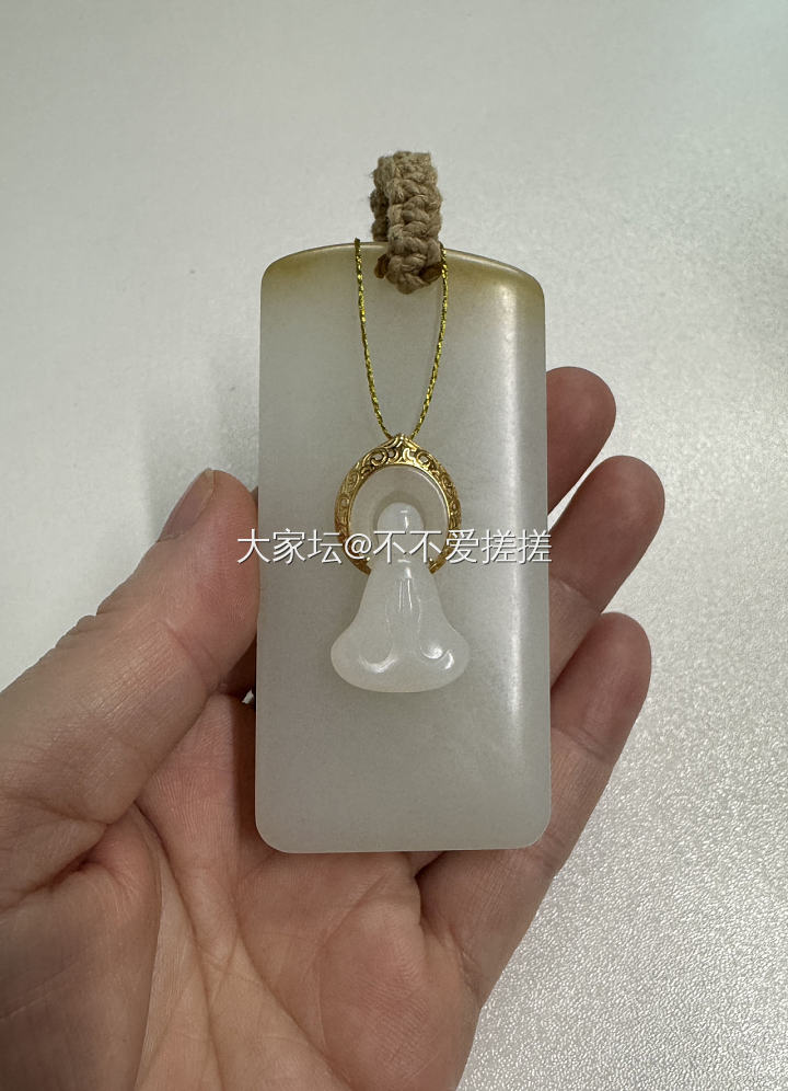 一眼倾心 无相而生_挂件和田玉