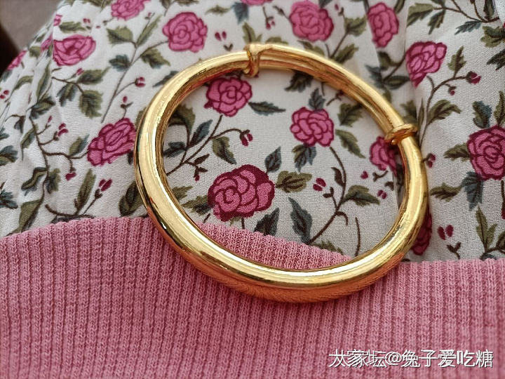 金价涨了看着152克的金胖就很开心_首饰金