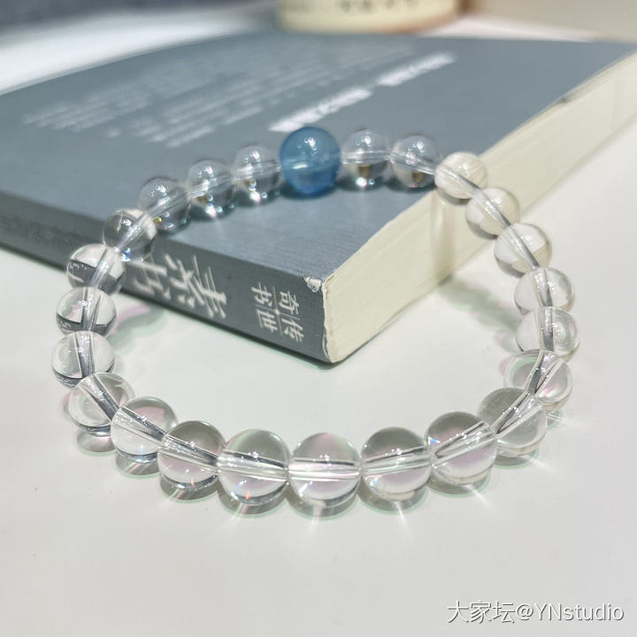 双A白水晶➕5A海蓝宝_水晶