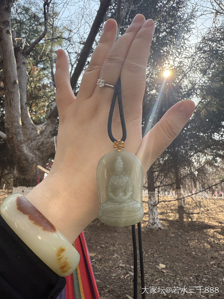 春暖花开了，周末大家都带了啥！_和田玉