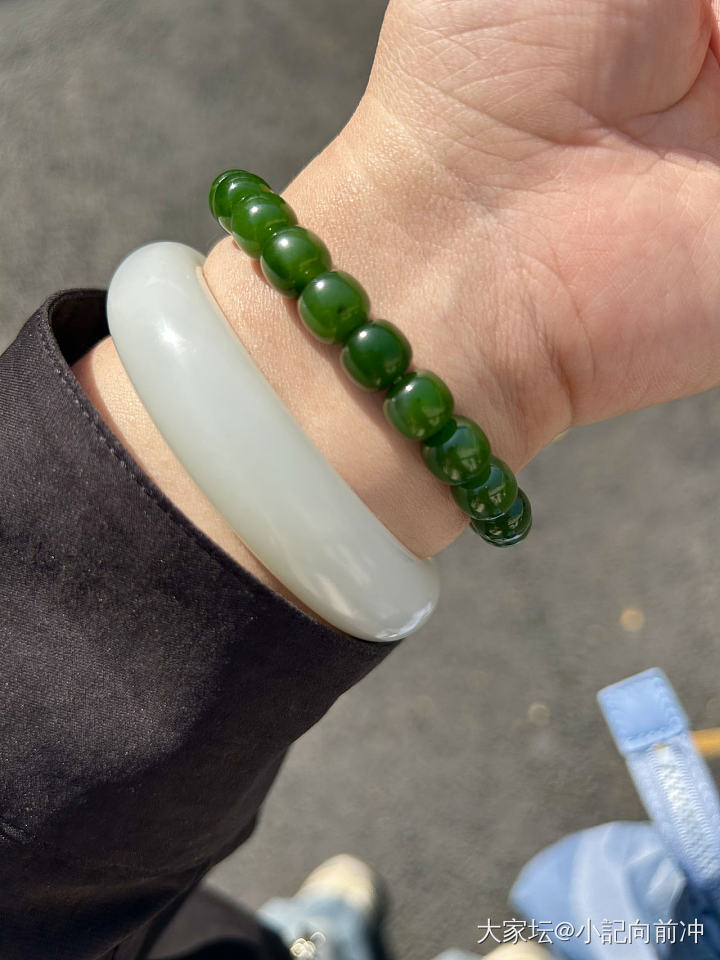 春暖花开了，周末大家都带了啥！_和田玉