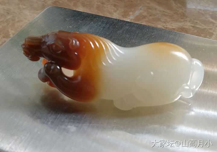 个人最喜欢的且末马_和田玉