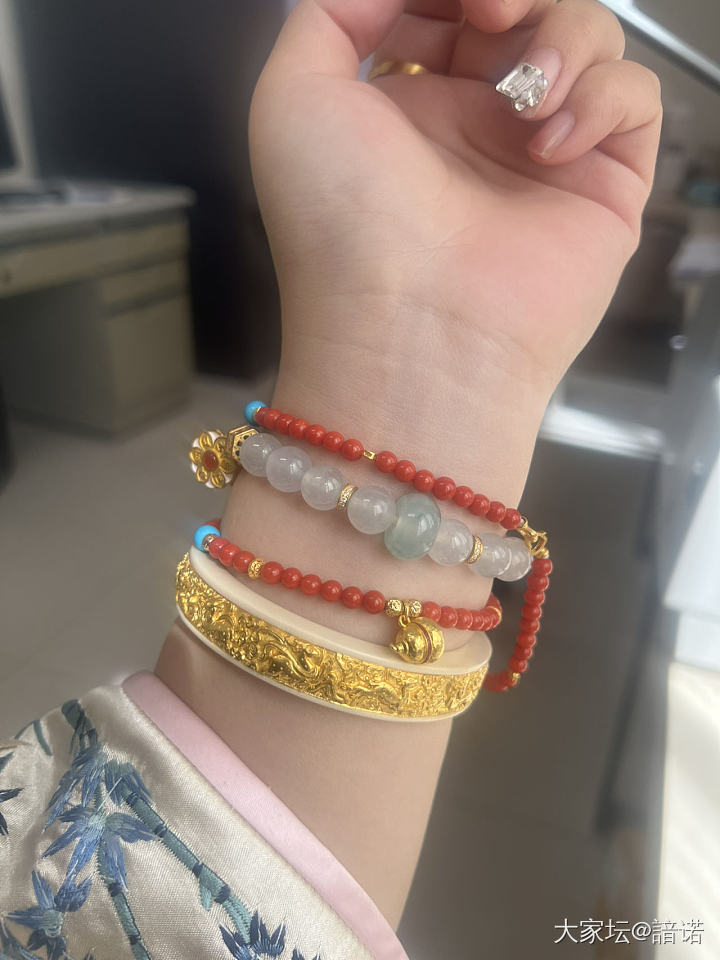 收坛友的小同学，真的太好看了～_手工diy珊瑚