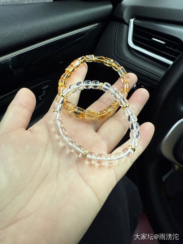 降温第一天的左右手，磁场加满🌹_珠串水晶