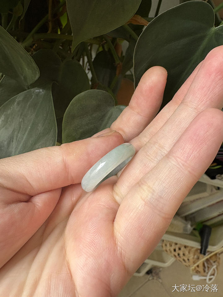 白底青指环_翡翠