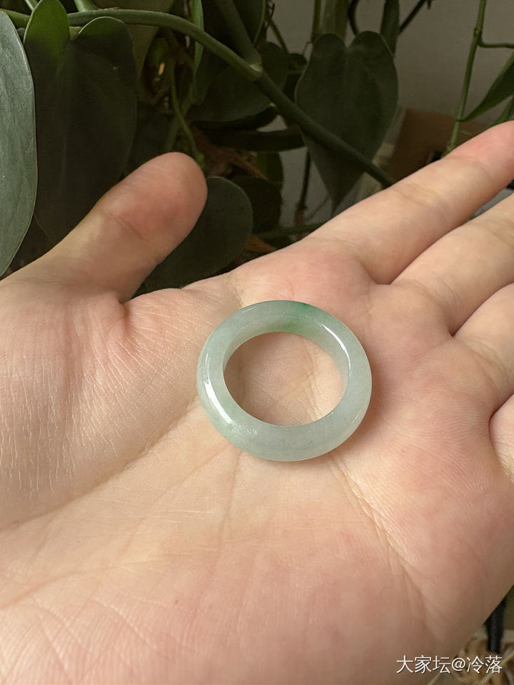 白底青指环_翡翠