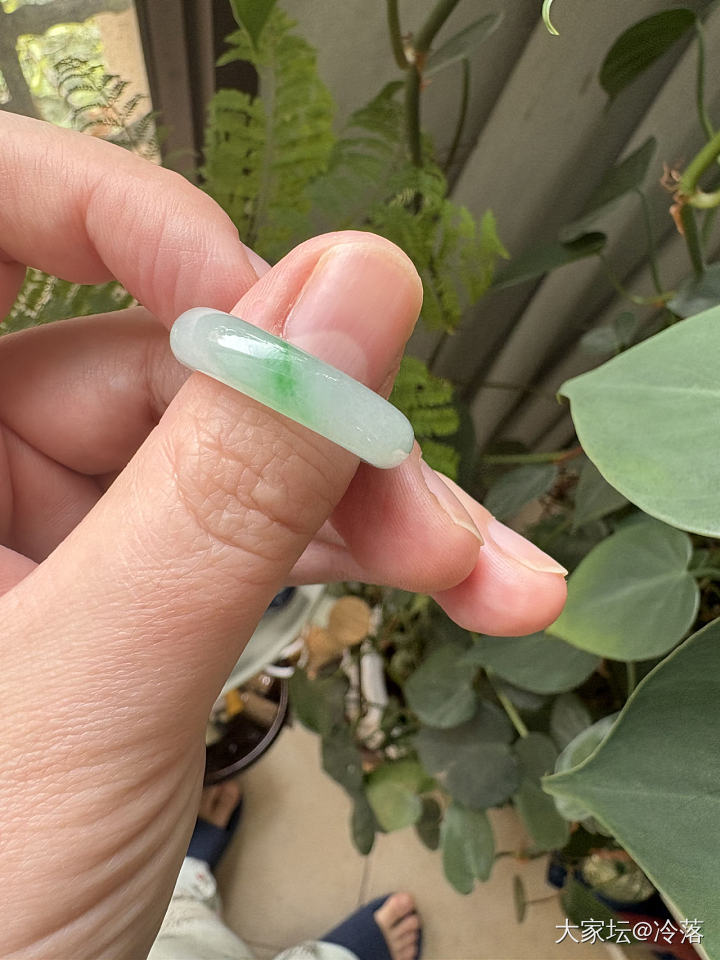 白底青指环_翡翠